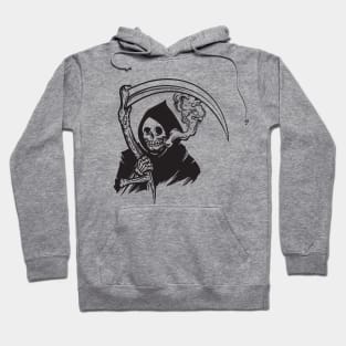 The Skeleton Smoking Hoodie